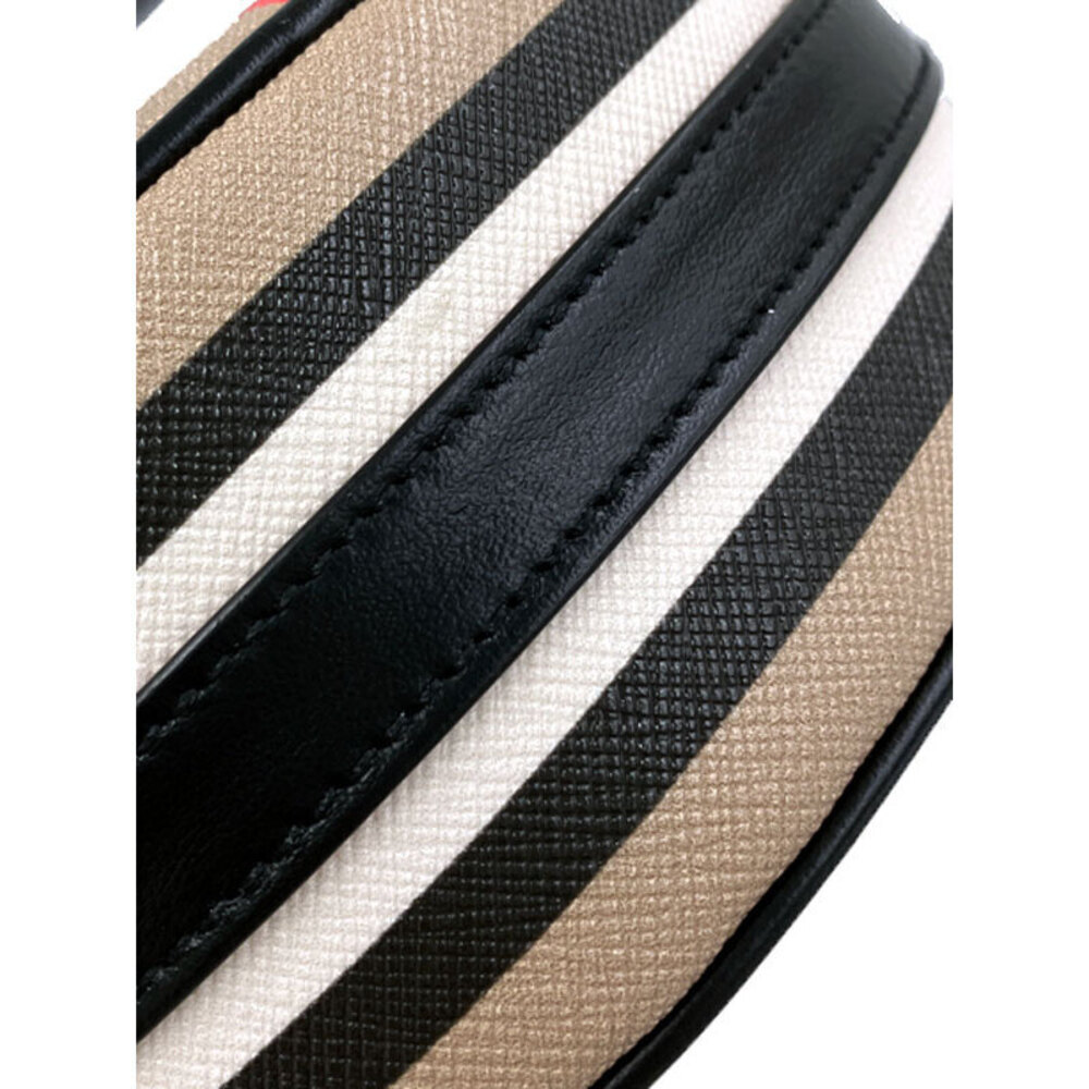 Burberry Icon Stripe Canvas Louise Bag Shoulder - Picture 5 of 9